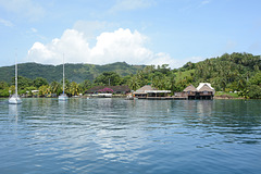Polynésie Française, Parking Place for Yachts near Bora Bora Yacht Club