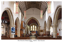 St Mary's Battle interior view to east 5 6 2018