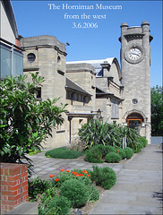 Horniman Museum frontage from West - Forest Hill - London - England - 3 6 2006