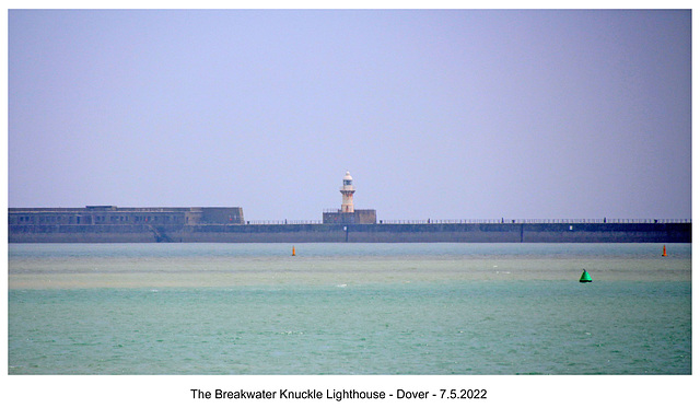 Dover - Breakwater Knuckle Lighthouse 7 5 2022