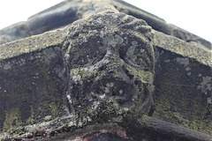 Detail of gatepier, St Anne's Church, Aigburth, Liverpool