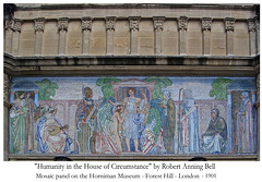 Mosaic on Horniman Museum 13 4 2007