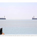Dover Harbour entrance lighthouses 7 5 2022