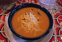 Cheesy Chicken Enchilada Soup