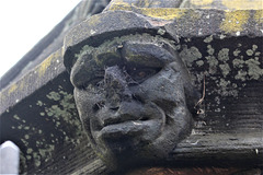 Detail of gatepier, St Anne's Church, Aigburth, Liverpool