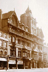 Black Boy Hotel, Long Row, Nottingham, Designed by Watson Fothergill (Demolished)