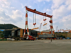 Shin Han ship fabrication yard, Ulsan