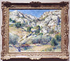 Rocky Crags at L'Estaque by Renoir in the Boston Museum of Fine Arts, January 2018