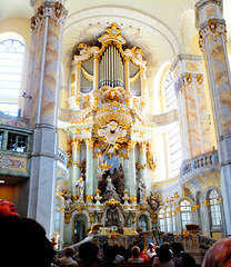 Dresden. Frauenkirche - Hochaltar. ©UdoSm