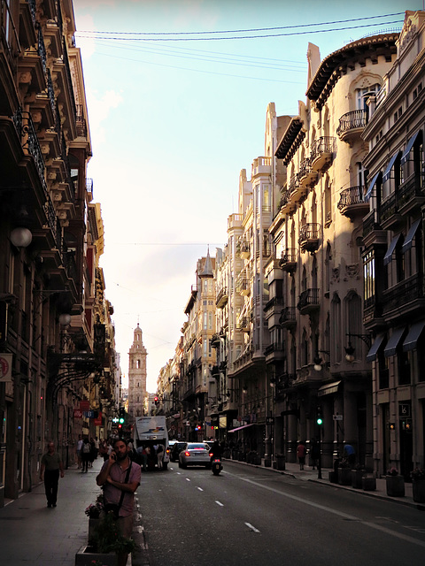 Valencia: calle de la Paz, 2