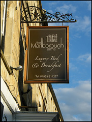 Marlborough Arms sign