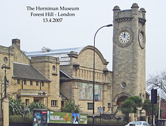 West frontage - Horniman Museum 13 4 2007