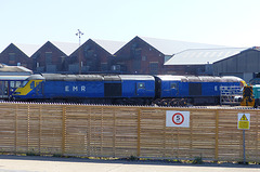 HST Power Cars at Eastleigh - 24 April 2021