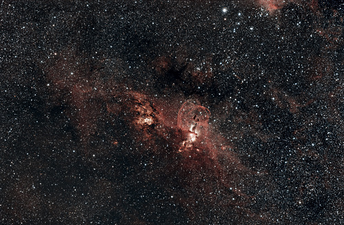 Statue Of Liberty Nebula NGC3576
