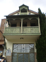 Typical Georgian façade.