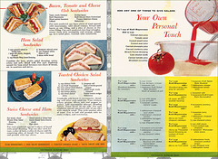 Salad And Sandwich Recipes (3), c1958