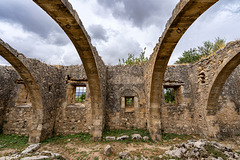the abandoned oil mill of Agios Georgios