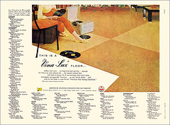 Vina Lux Floor Ad, 1959