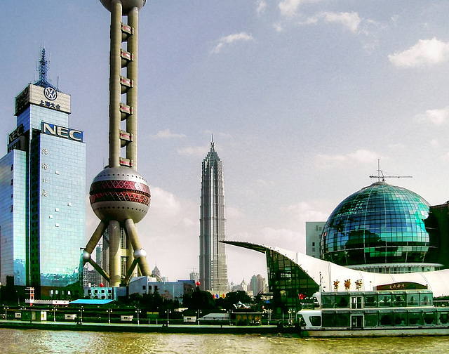 Shanghai. Two Towers. ©UdoSm