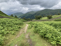 Walk Elterwater to Loughrigg View to Seat Sandal and Great Rigg
