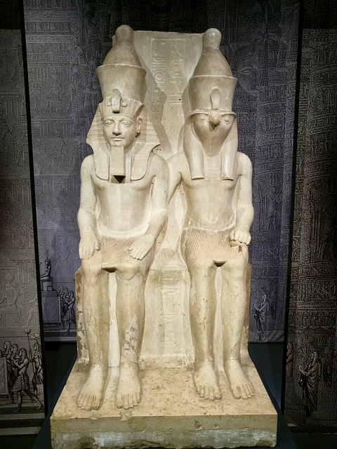 Museum of Antiquities 2018 – Horemheb and Horus