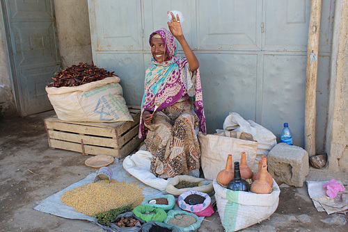 In the Market at Mekele