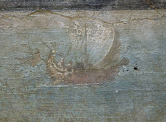Detail of the Dido Abandoned by Aeneas Fresco, ISAW May 2022