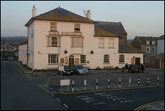 The George pub at West Bay