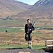 Highland Piper above Loch Tulla 22nd May 1989