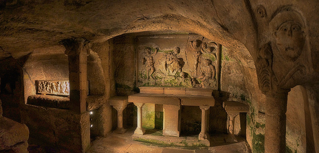 Marseille - Cryptes de l'Abbaye Saint-Victor
