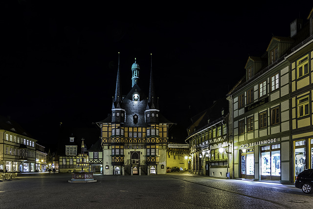Marktplatz und Rathaus zu Wernigerode