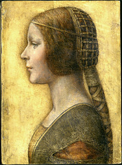 Profile of a Young Fiancee - da Vinci