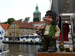 Troll am Hafen Stavanger