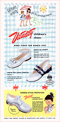 Vitality Shoes Ad, 1949