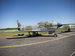 West German North American F-86D Sabre
