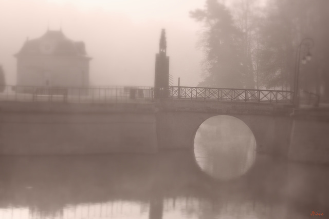 Brouillard à Chantilly
