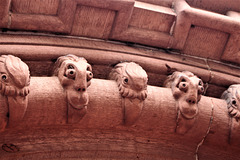 Detail of the west door, St Anne's Church, Aigburth, Liverpool