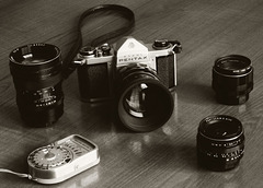 Nostalgic Photographic Equipment circa 1978