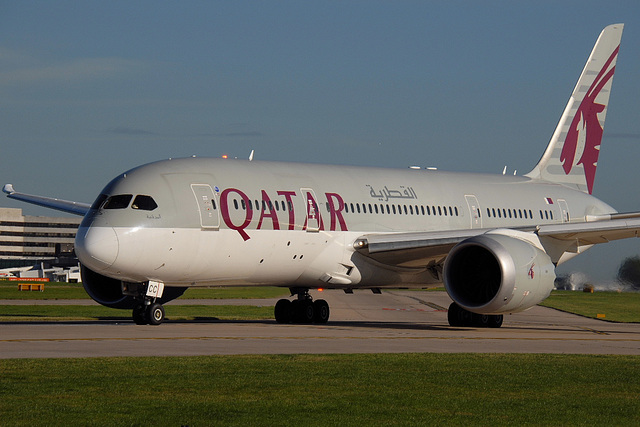 A7-BCC B787 Qatar Airways