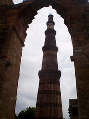 Qutub Minaret (12th century).