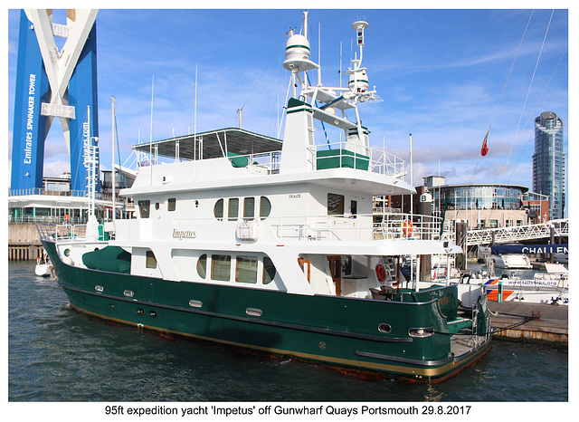 Yacht Impetus Portsmouth 29 8 2017