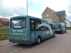 The Marham Park Flyer mini-buses, Bury St. Edmunds – 18 May 2021 (P1080345)