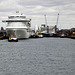 Liner Ventura - Southampton dock