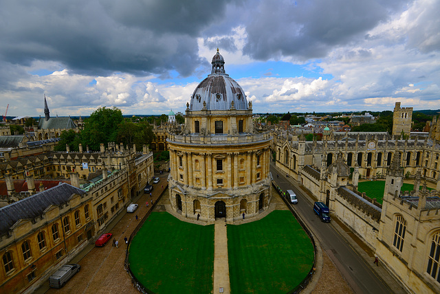 Radcliffe Camera with Brasenose and All Souls Colleges