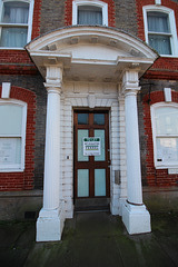 Doorcase, former Lloyds Bank, Market Place, Southwold, Suffolk