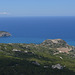 Rhodes, Overlooking the Aegean Sea and Stroggylo Islet from the Monolithos Castle