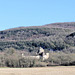 Verna (38) 23 février 2014. Le château et les collines de l'Isle-Crémieu.