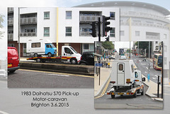1983 Daihatsu S70 motor-caravan - Brighton - 3.6.2015