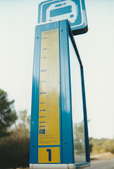 Catalina Marques bus stop - 26 Oct 2000