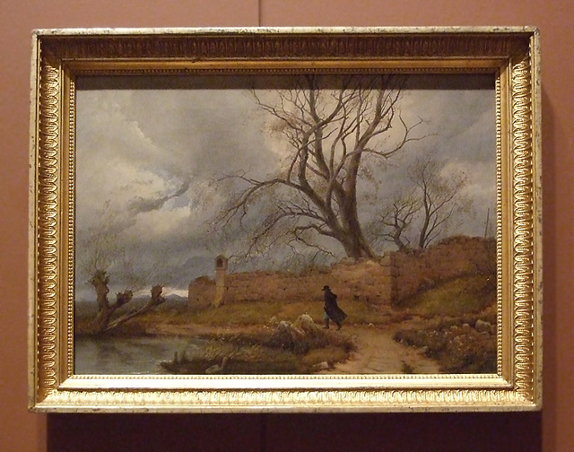 Wanderer in the Storm by von Leypold in the Metropolitan Museum of Art, July 2011